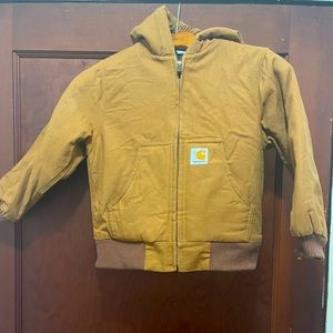 Carhartt boys cc’s hooded quilted jacket